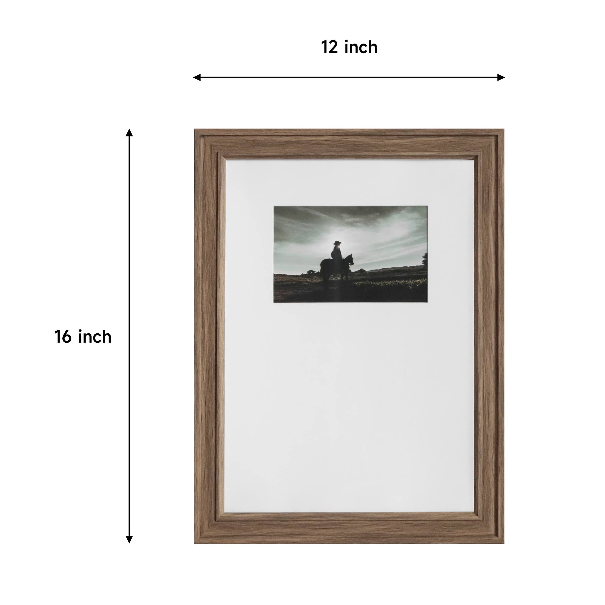 12" x 16" Cowgirl with Sunset Wall Décor by Ashland®